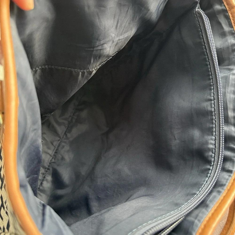 Tommy Hilfiger Large Handbag Brown/Cream - Used and in Amazing‎ Condition